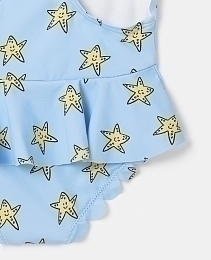 Купальник Smiling Stella Star от бренда Stella McCartney kids