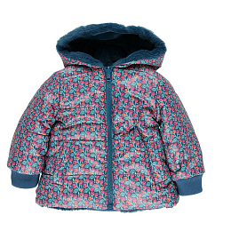 Куртка двусторонняя Flora print от бренда Boboli