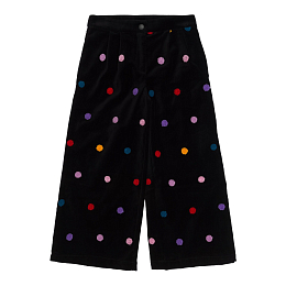 Брюки бархатные Color Dots от бренда Stella McCartney kids