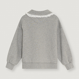 Свитшот Ash Polo Mid Grey Melange от бренда The New Society