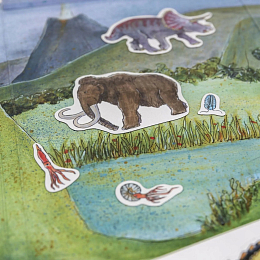 Магнитная игра "Динозавры" от бренда Egmont Toys