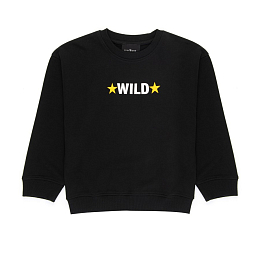 Свитшот Wild черного цвета от бренда JOHN RICHMOND