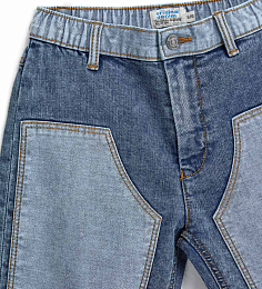 Шорты с контрастными карманами от бренда Original Marines