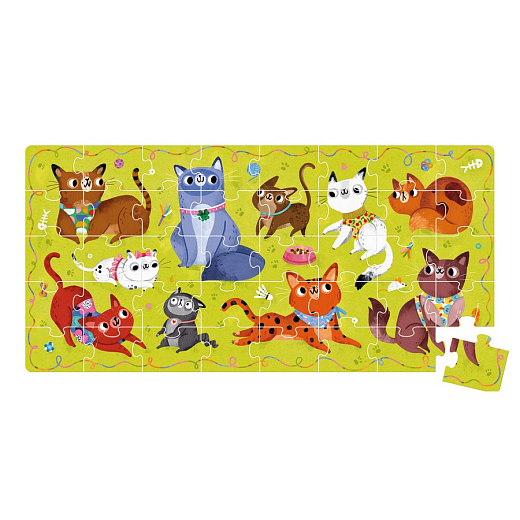 Пазл I love Cats от бренда Banana Panda