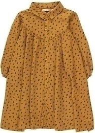 Платье с воланом ANIMAL PRINT от бренда Tinycottons