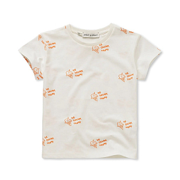 Футболка Ice cream print от бренда Sproet & Sprout Молочный