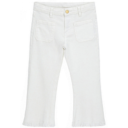 Штаны клеш белого цвета от бренда Original Marines