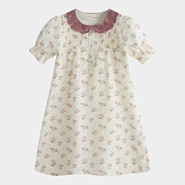 Платье Loredana Cream Flower от бренда C'ERA UNA VOLTA