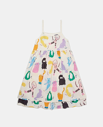 Сарафан Cats от бренда Stella McCartney kids