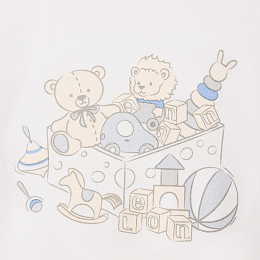 Футболка и ползунки Toys Blue от бренда Anna Leon