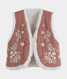 Жилет двусторонний Noemie от бренда C'ERA UNA VOLTA