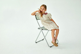 Платье Loredana Cream Flower от бренда C'ERA UNA VOLTA