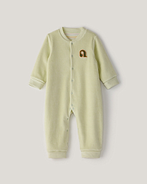 Комбинезон с хлопковым подкладом Green от бренда Anna Leon