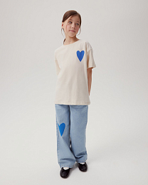 Джинсы Blue Heart от бренда CHOOCHOO