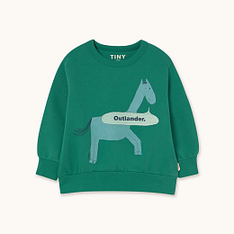 Свитшот HORSE GRAPHIC от бренда Tinycottons