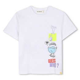 Футболка Guess Who? от бренда Billieblush Белый