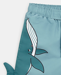 Шорты Whale Graphic от бренда Stella McCartney kids
