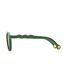 Очки TODDLER Round Sunglasses-Classic Olivio-Cactus Green от бренда Olivio and Co