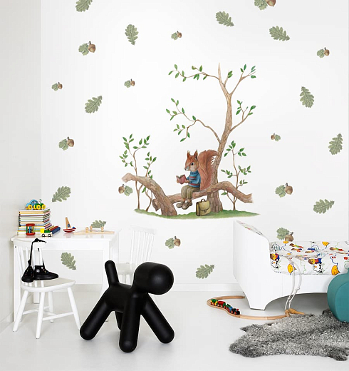 Фотообои на стену SQUIRREL от бренда ID Wall