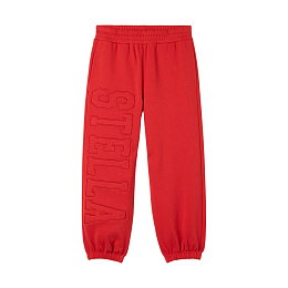 Джоггеры Red Logo от бренда Stella McCartney kids