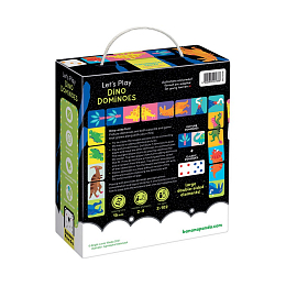 Игра домино Динозавры от бренда Banana Panda