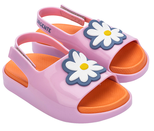 Сандалии MINI MELISSA CLOUD SLIDE PINK от бренда MELISSA