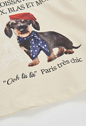 Лонгслив Dog print от бренда Boboli