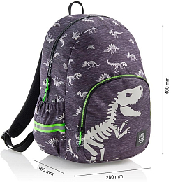 Рюкзак с двумя отделениями Динозавр от бренда MiquelRius