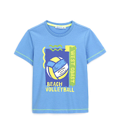 Футболка Blue Beach Volleyball от бренда Original Marines Голубой
