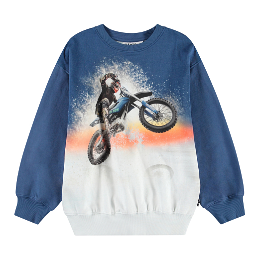 Свитшот Monti Wheelie Blue от бренда MOLO