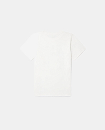 Футболка Frog and Lettering от бренда Stella McCartney kids Молочный