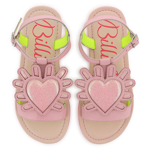 Сандалии Heart от бренда Billieblush