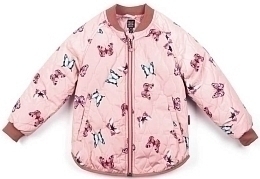 Куртка стеганая розового цвета от бренда Deux par deux