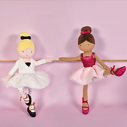 Мягкая кукла Балерина Анаис в подарочной коробке от бренда Jolijou