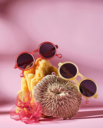 Очки JUNIOR Oval Sunglasses-Coral Reef-Sun coral от бренда Olivio and Co