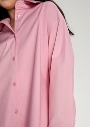 Рубашка розового цвета от бренда NOT A TOY