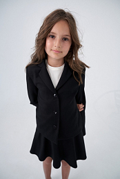 Пиджак с юбкой черного цвета от бренда NOT A TOY