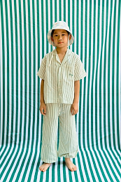 Штаны Green stripes от бренда Tinycottons