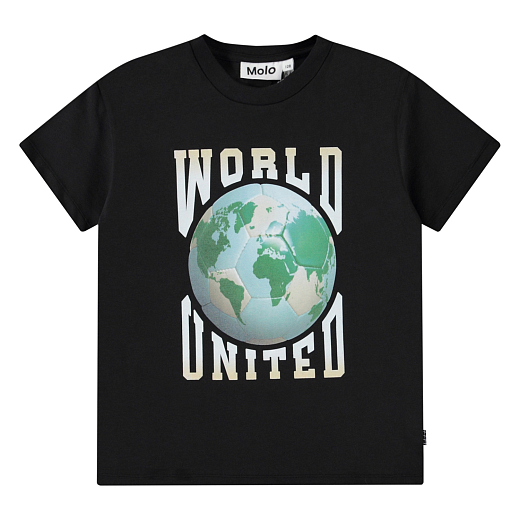 Футболка Riley United World от бренда MOLO Черный