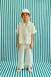 Штаны Green stripes от бренда Tinycottons