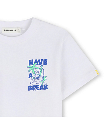 Футболка HAVE A BREAK от бренда Billieblush Белый