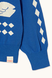 Кардиган Swan with diamonds от бренда Tinycottons