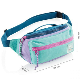 Сумка на пояс трехцветная от бренда MiquelRius