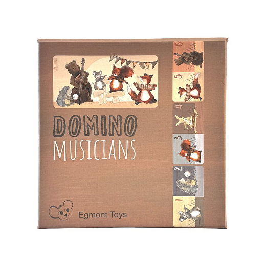 Домино "Музыканты" от бренда Egmont Toys