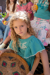 Платье Coco Emerald Green от бренда C'ERA UNA VOLTA