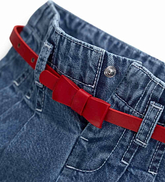 Шорты с красным ремнем от бренда Original Marines