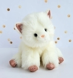 Мягкая игрушка Кошечка с блестками в подарочной коробке  от бренда Histoire d'Ours
