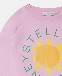 Свитшот Logo Sunshine от бренда Stella McCartney kids