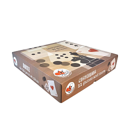 Набор из 11 настольных игр от бренда Egmont Toys