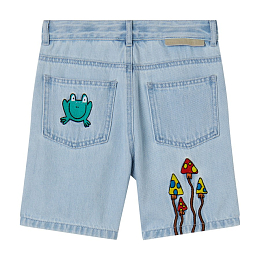 Шорты Woodland Friends Denim от бренда Stella McCartney kids